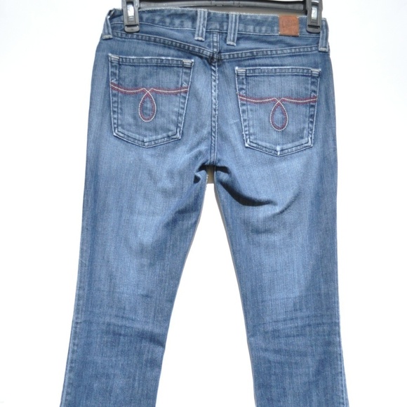 Lucky Brand wide leg bootcut blue jeans - Picture 2 of 5